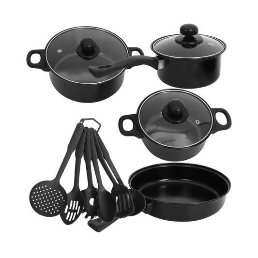 Cocina como un profesional con este Juego de Ollas de 13 Piezas